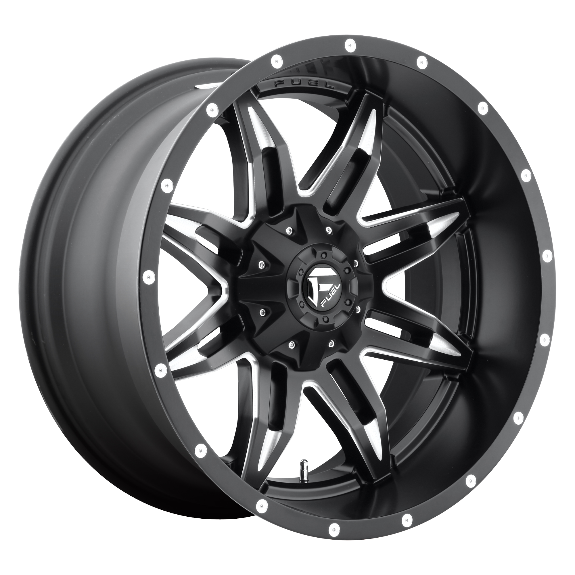 Fuel 1PC D567 LETHAL – 20X9 – 6X135/6X139.7 – 1 mm – MATTE BLACK MILLED
