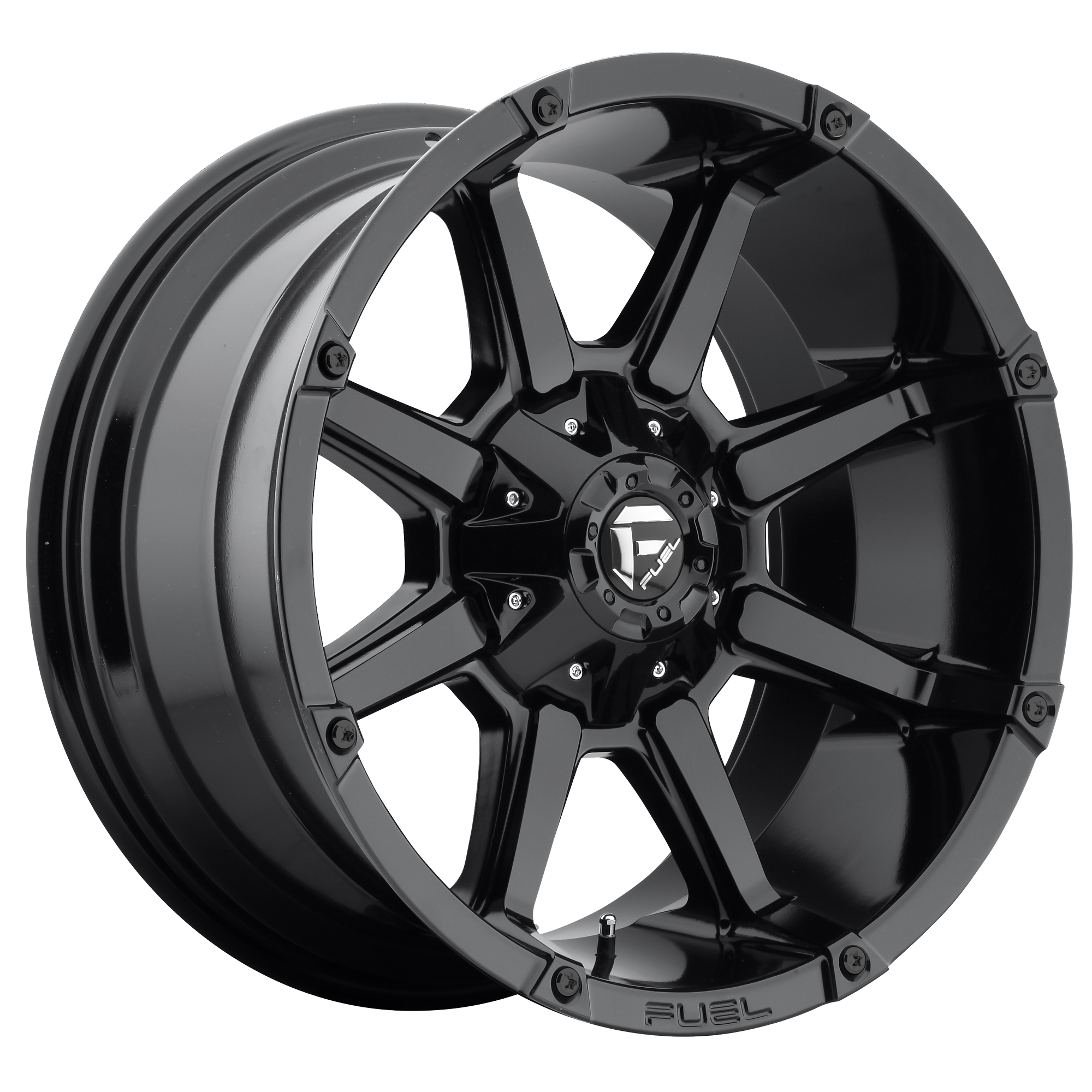 Fuel 1PC D575 COUPLER – 17X9 – 6X135/6X139.7 – -12 mm – GLOSS BLACK