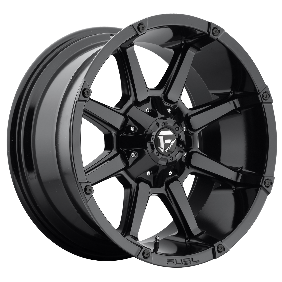 Fuel 1PC D575 COUPLER – 18X9 – 6X135/6X139.7 – 19 mm – GLOSS BLACK