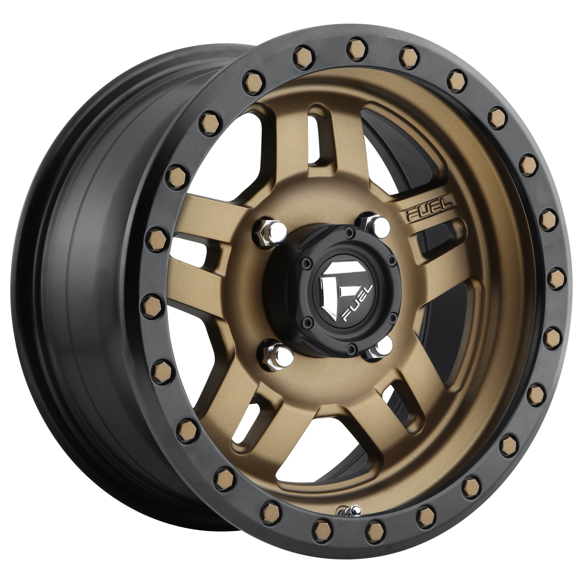 Fuel UTV D583 ANZA UTV – 14X7 – 4X156 – 13 mm – MATTE BRONZE BLACK BEAD RING