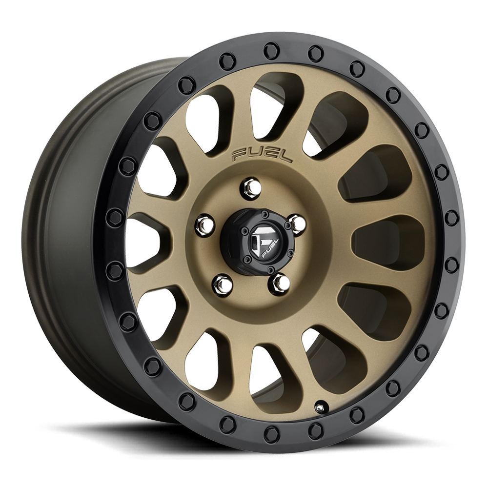 Fuel UTV D600 VECTOR UTV – 15X7 – 4X137 – 38 mm – MATTE BRONZE BLACK BEAD RING
