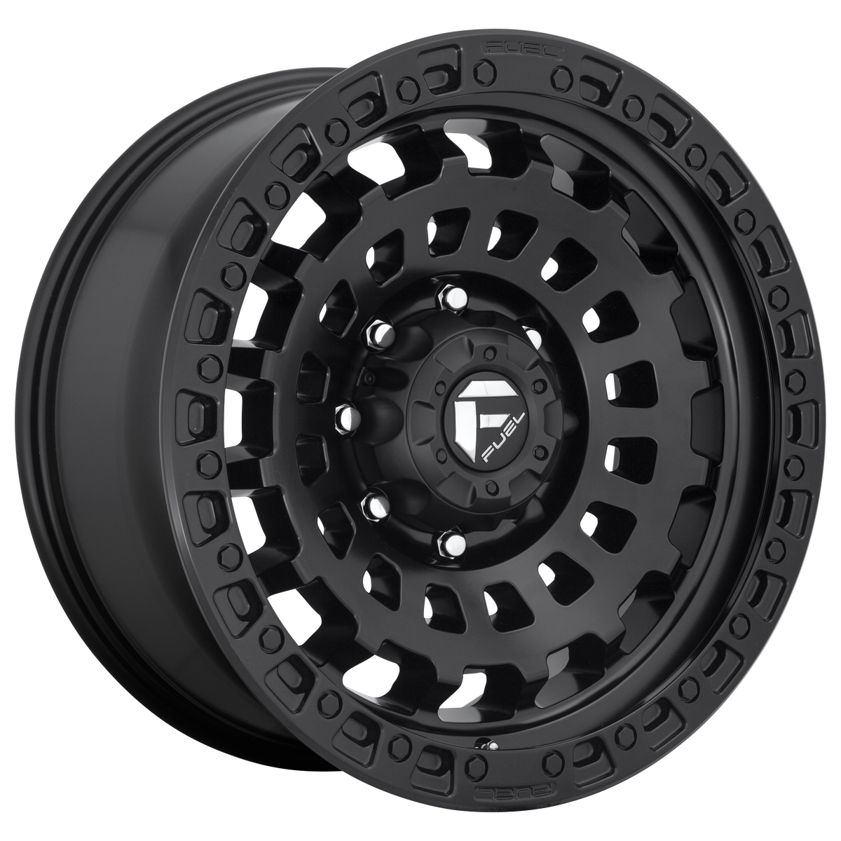 Fuel 1PC D633 ZEPHYR – 17X9 – 8X170 – 1 mm – MATTE BLACK