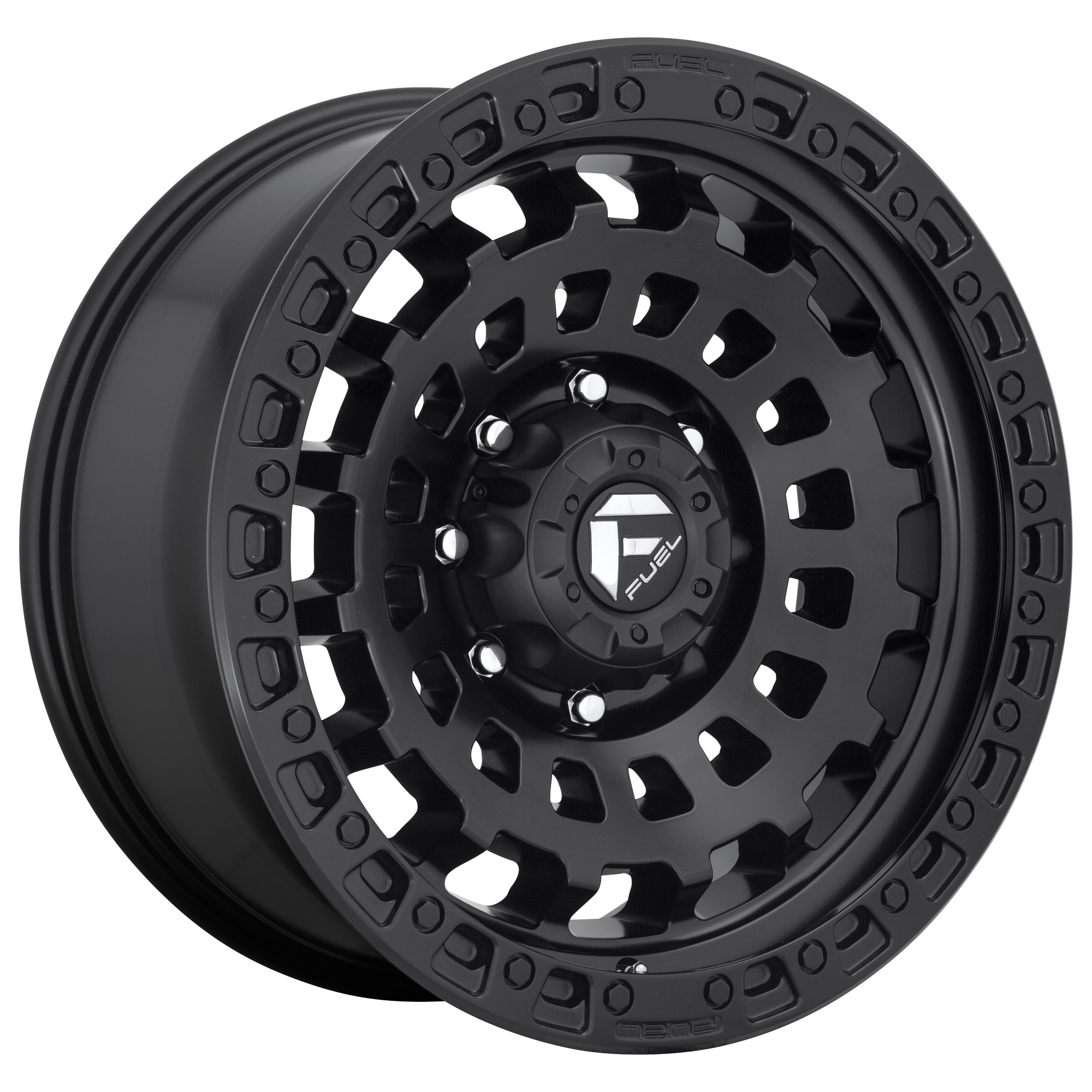 Fuel 1PC D633 ZEPHYR – 17X9 – 8X170 – 1 mm – MATTE BLACK