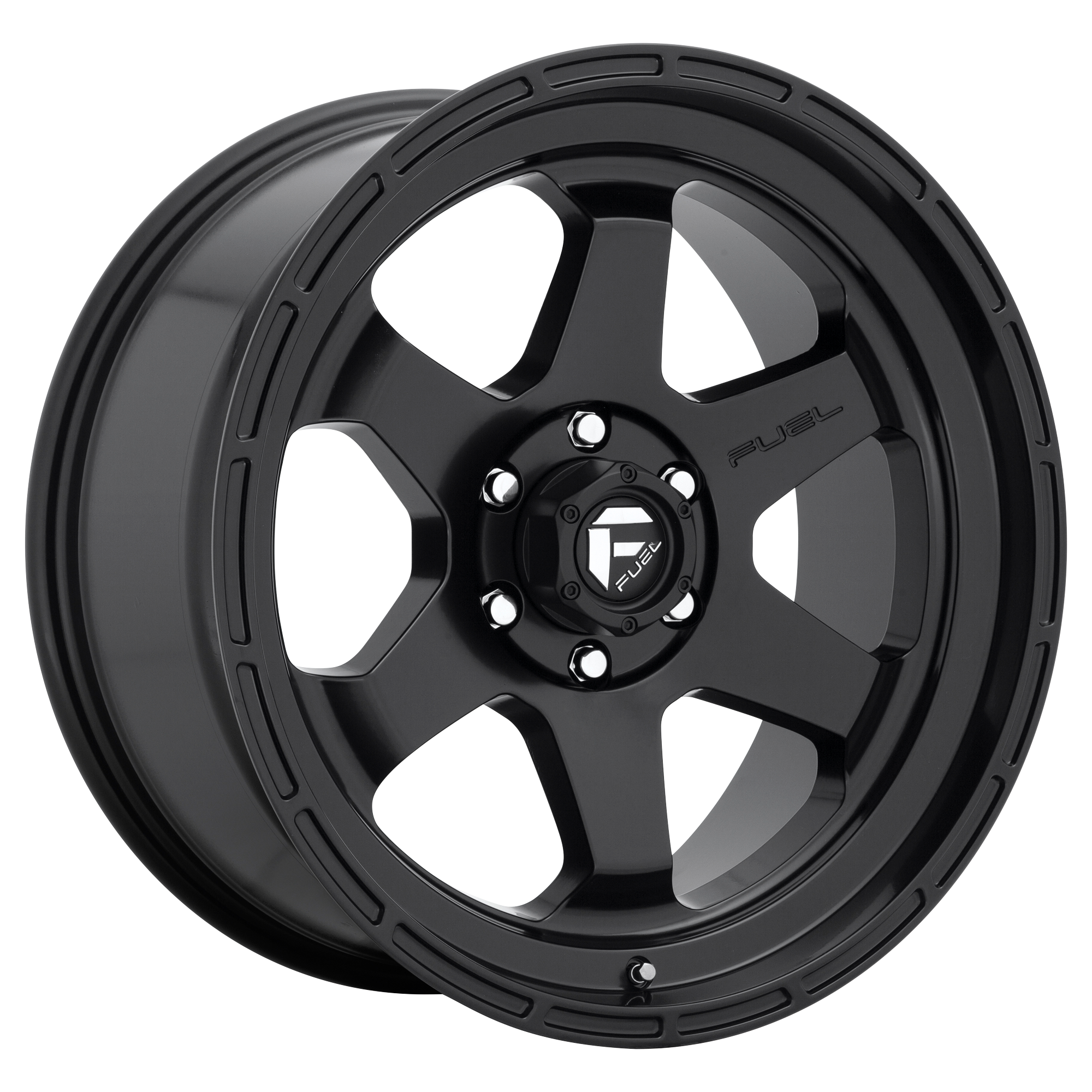 Fuel 1PC D664 SHOK – 17X9 – 5X127 – 1 mm – MATTE BLACK
