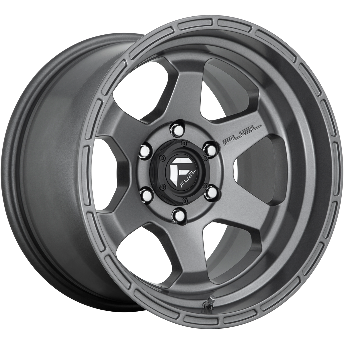 Fuel 1PC D665 SHOK – 17X9 – 6X139.7 – 1 mm – MATTE ANTHRACITE