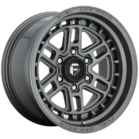Fuel 1PC D668 NITRO – 17X9 – 6X139.7 – -12 mm – MATTE GUN METAL