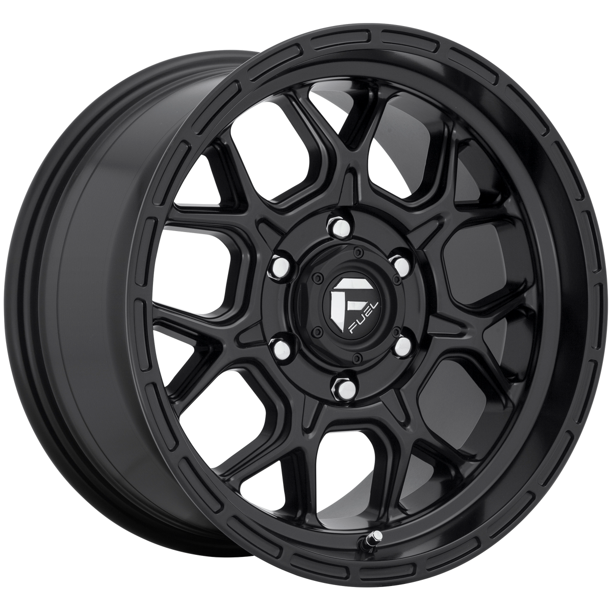 Fuel 1PC D670 TECH – 20X10 – 5X127 – -18 mm – MATTE BLACK