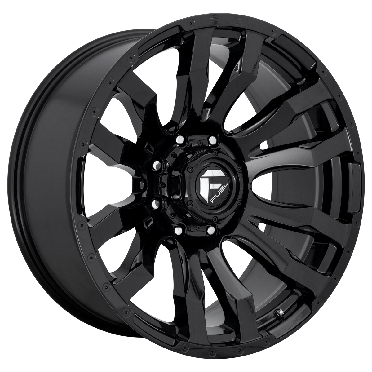 Fuel 1PC D675 BLITZ – 18X9 – 6X139.7 – 20 mm – GLOSS BLACK