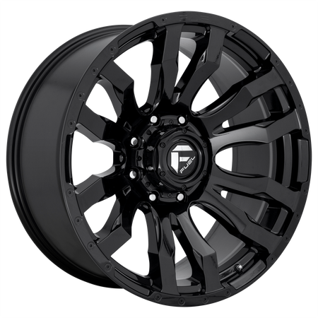 Fuel 1PC D675 BLITZ – 22X12 – 6X135 – -44 mm – GLOSS BLACK