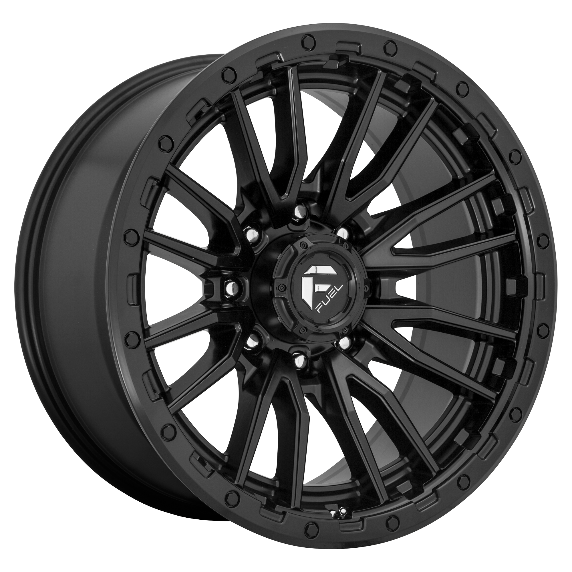 Fuel 1PC D679 REBEL – 20X9 – 6X135 – 1 mm – MATTE BLACK