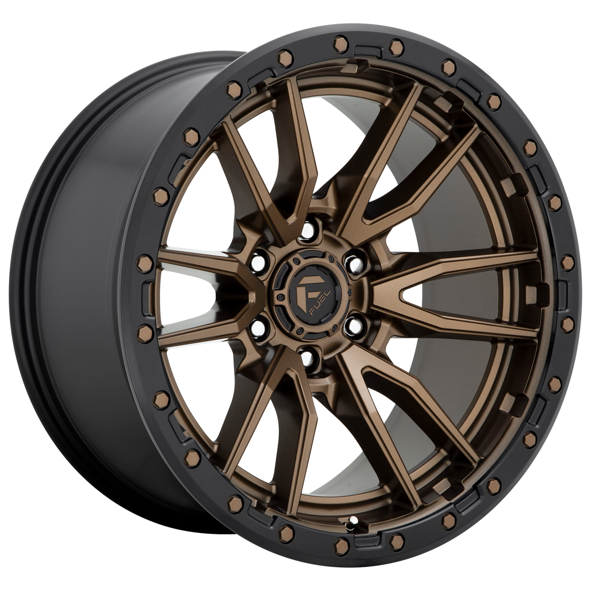 Fuel 1PC D681 REBEL – 22X10 – 8X170 – -18 mm – MATTE BRONZE BLACK BEAD RING