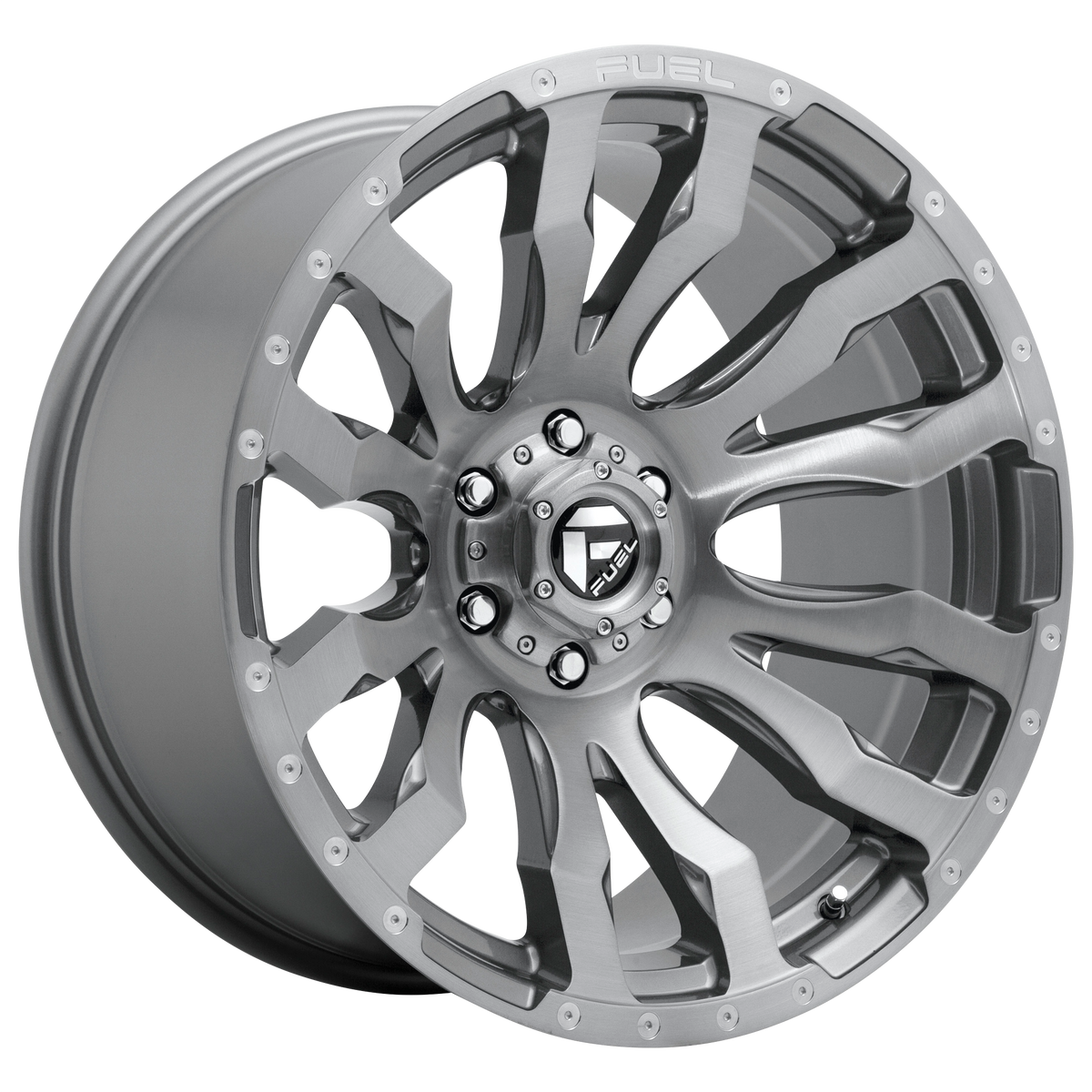 Fuel 1PC D693 BLITZ – 20X8.25 – 8X210 – 105 mm – PLATINUM