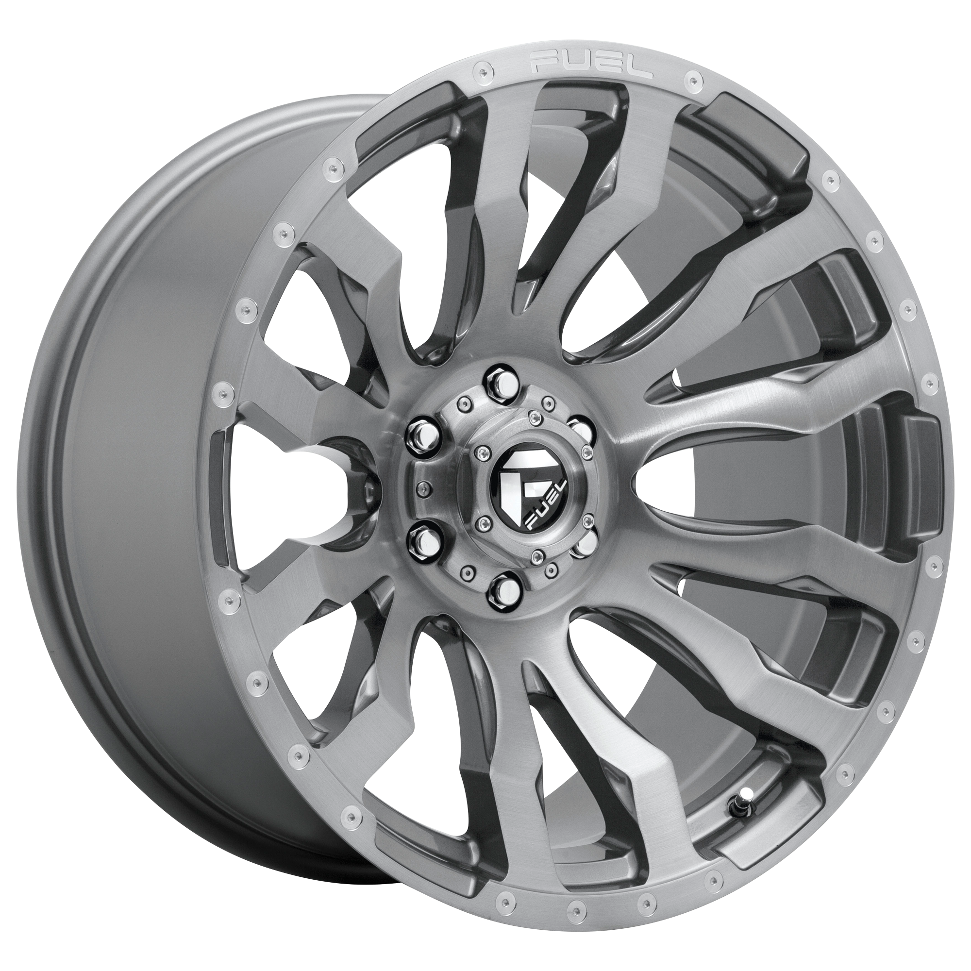Fuel 1PC D693 BLITZ – 20X8.25 – 8X200 – -202 mm – PLATINUM