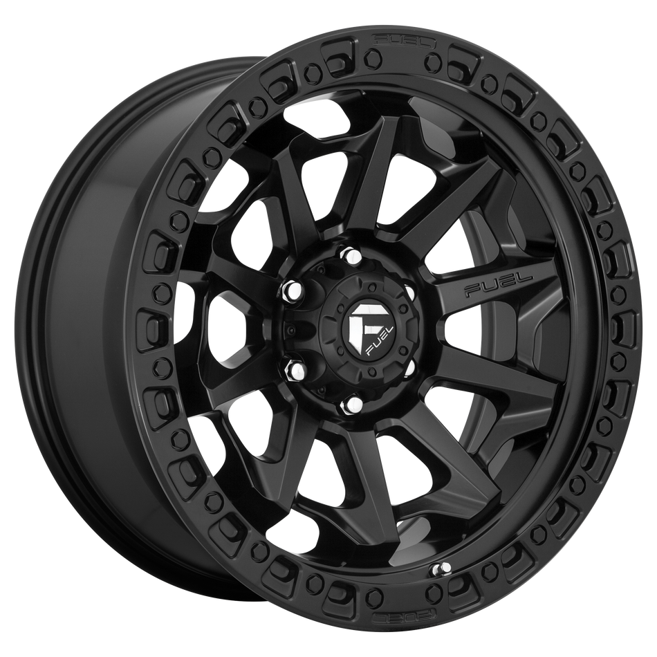 Fuel 1PC D694 COVERT – 18X9 – 5X139.7 – 1 mm – MATTE BLACK