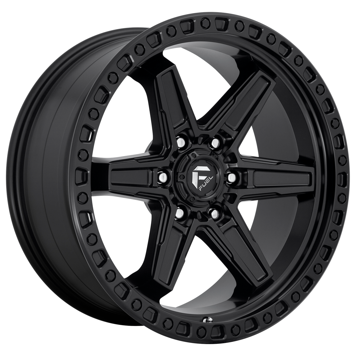 Fuel 1PC D697 KICKER – 17X9 – 6X139.7 – -12 mm – MATTE BLACK