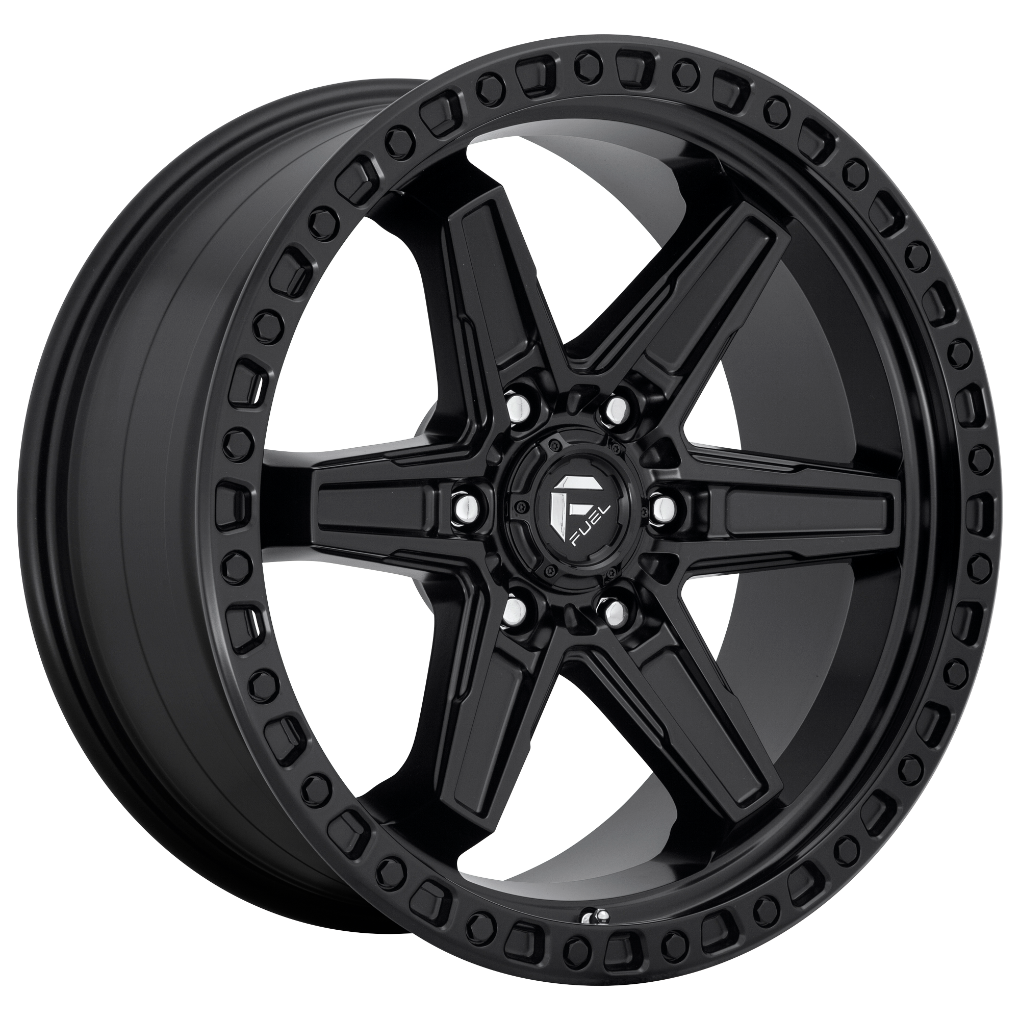 Fuel 1PC D697 KICKER – 17X9 – 6X139.7 – -12 mm – MATTE BLACK