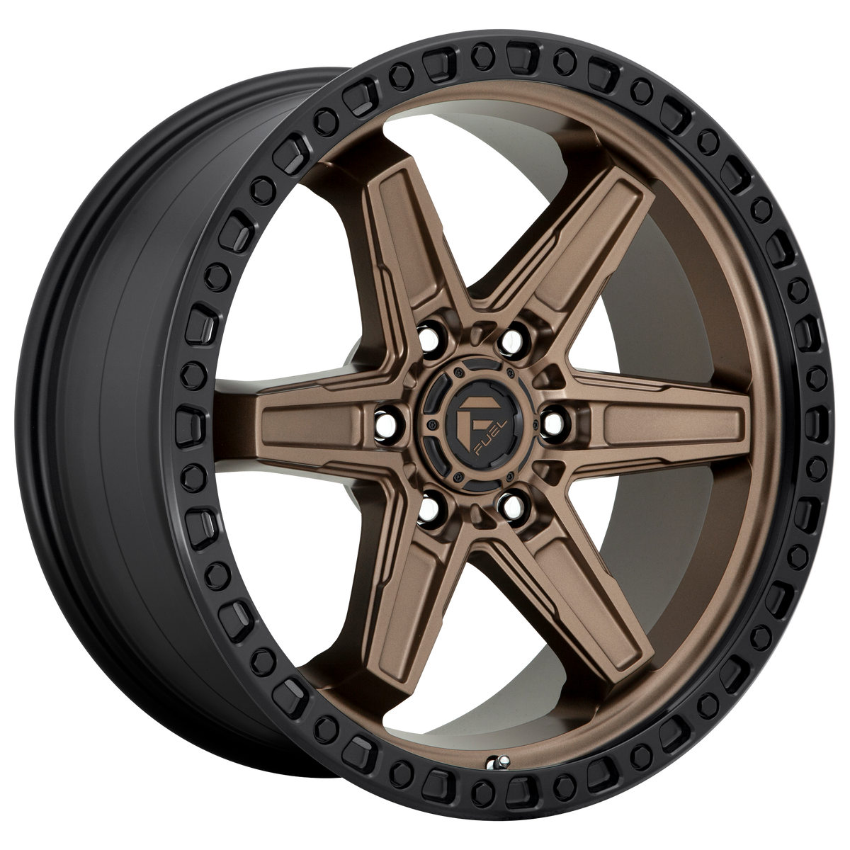 Fuel 1PC D699 KICKER – 17X9 – 6X114.3 – 12 mm – MATTE BRONZE BLACK BEAD RING