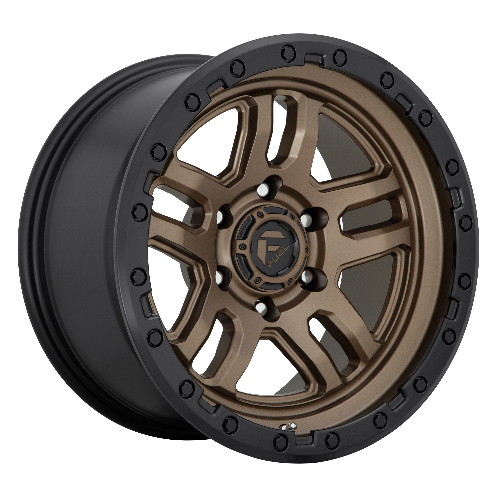Fuel 1PC D702 AMMO – 17X9 – 5X127 – 1 mm – MATTE BRONZE BLACK BEAD RING