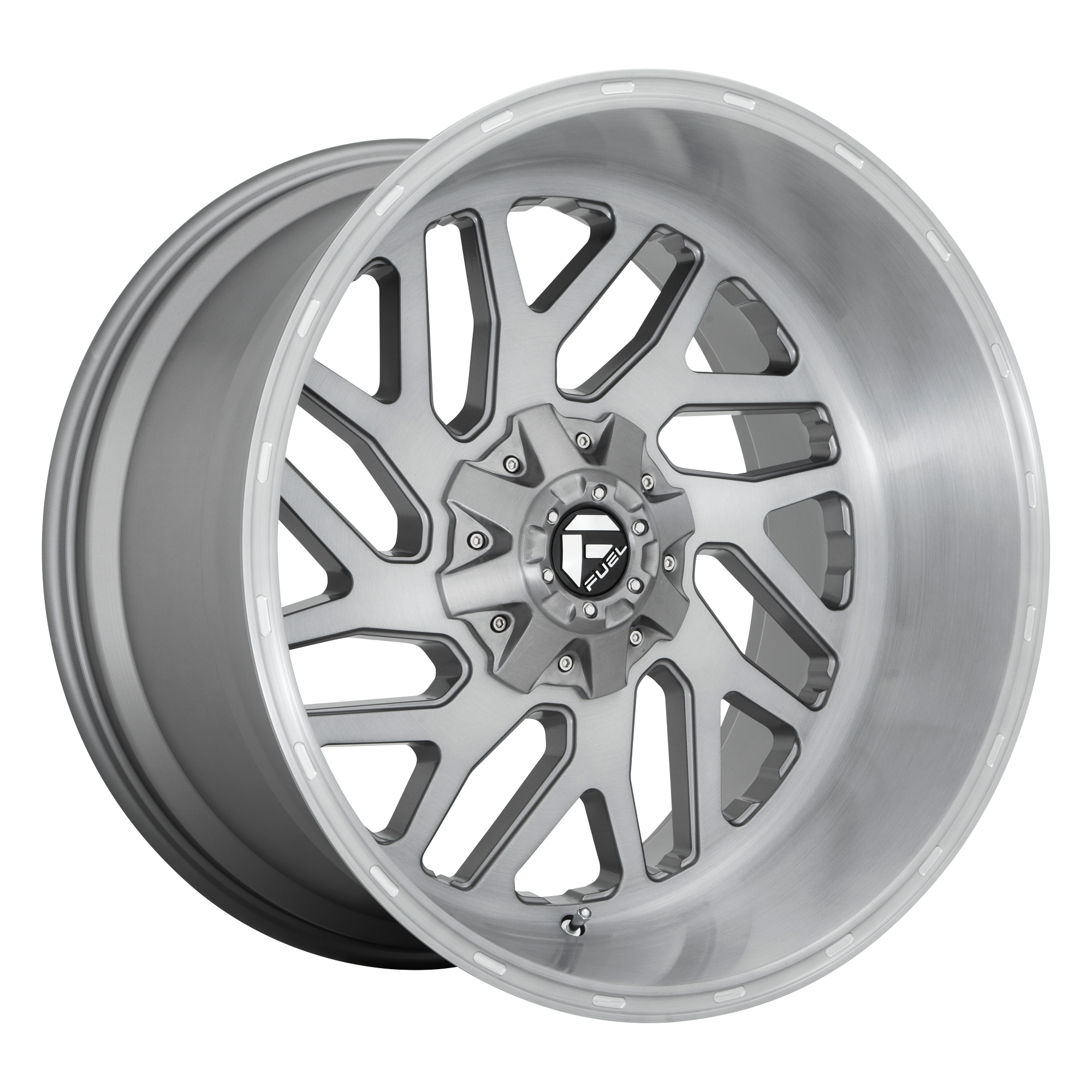 Fuel 1PC D715 TRITON PLATINUM – 20X10 – 5X114.3/5X127 – -18 mm – BRUSHED GUN METAL TINTED CLEAR