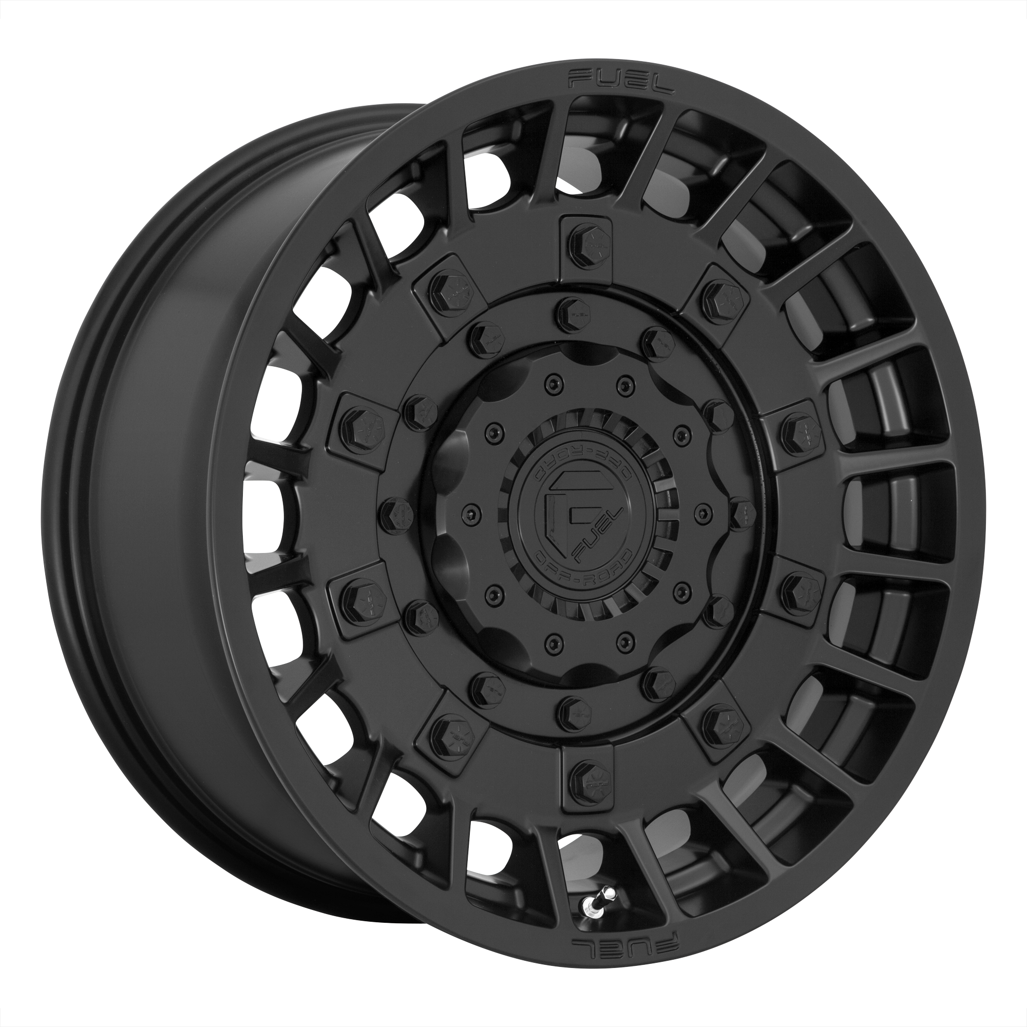 Fuel 1PC D723 MILITIA – 17X9 – 5X114.3/5X127 – 1 mm – MATTE BLACK