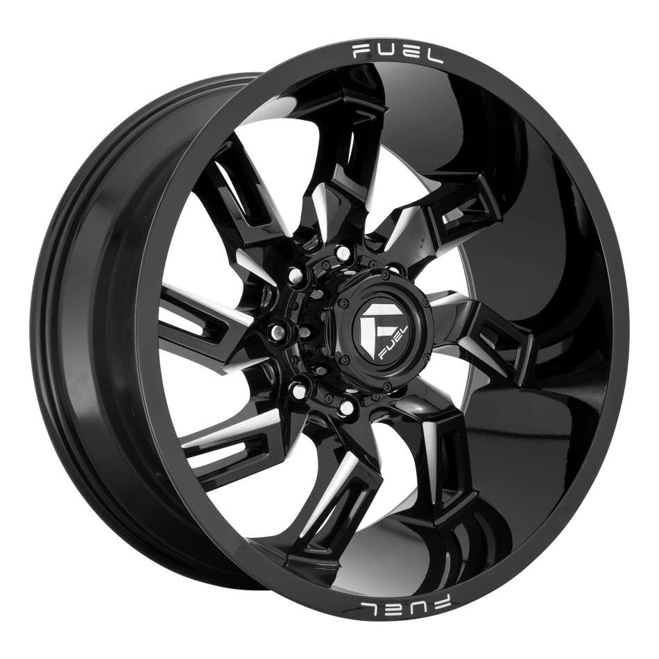 Fuel 1PC D747 LOCKDOWN – 20X10 – 5X127 – -18 mm – GLOSS BLACK MILLED