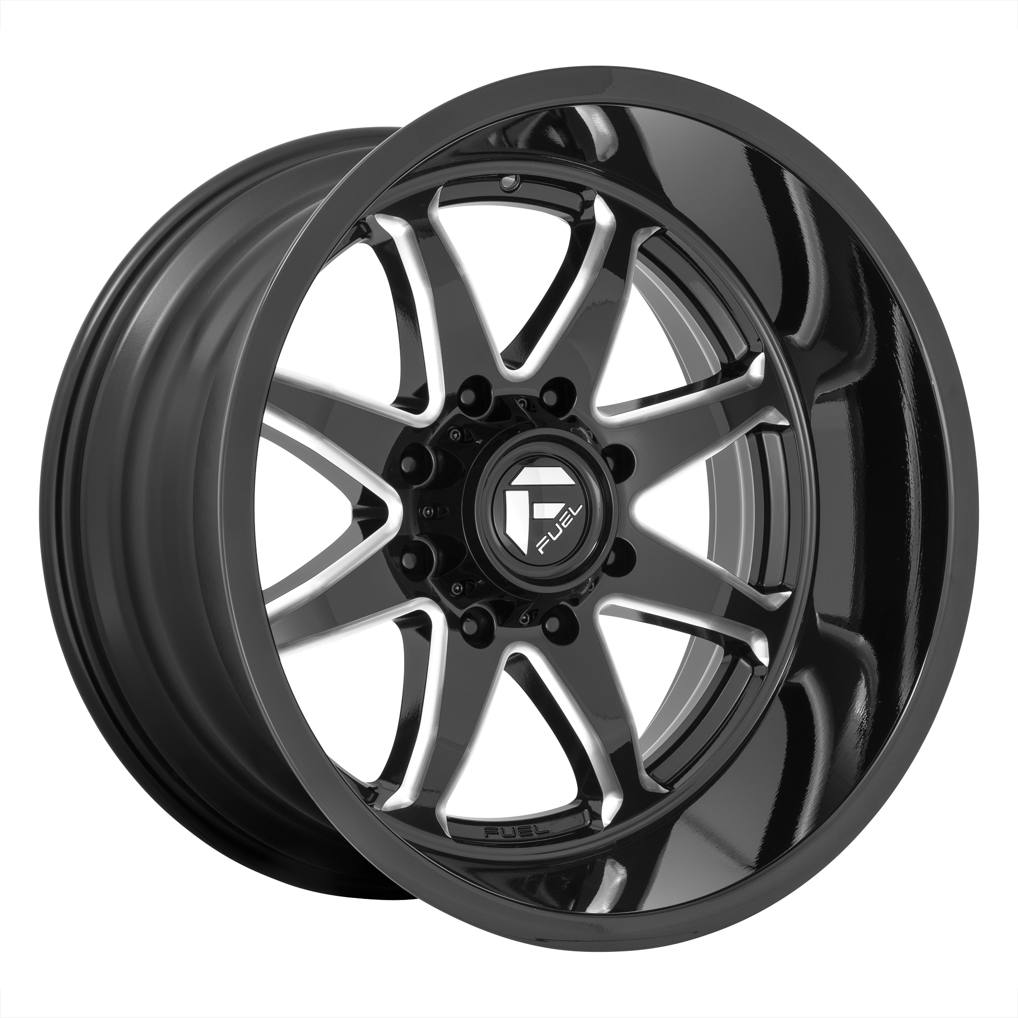 Fuel 1PC D749 HAMMER – 22X10 – 5X127 – -18 mm – GLOSS BLACK MILLED