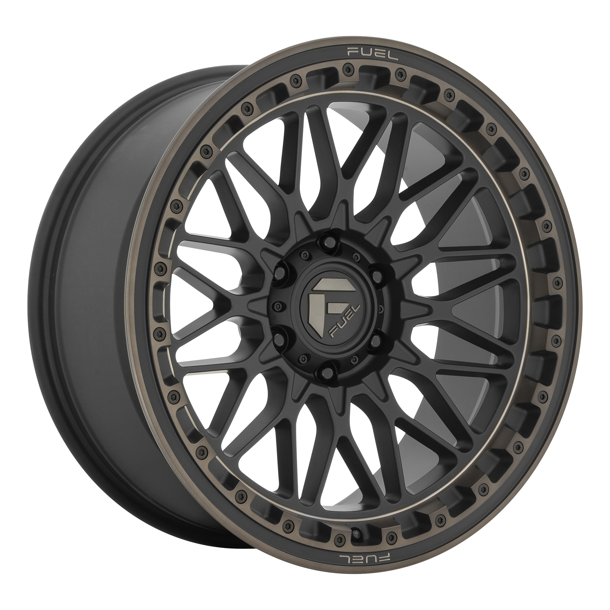 Fuel 1PC D759 TRIGGER – 17X9 – 6X139.7 – 1 mm – MATTE BLACK DARK TINT