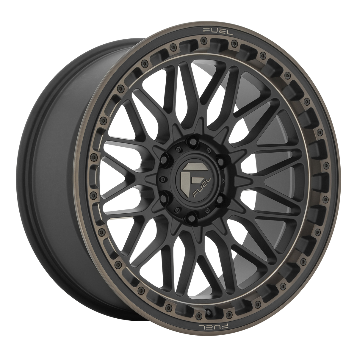 Fuel 1PC D759 TRIGGER – 20X9 – 5X127 – 1 mm – MATTE BLACK DARK TINT