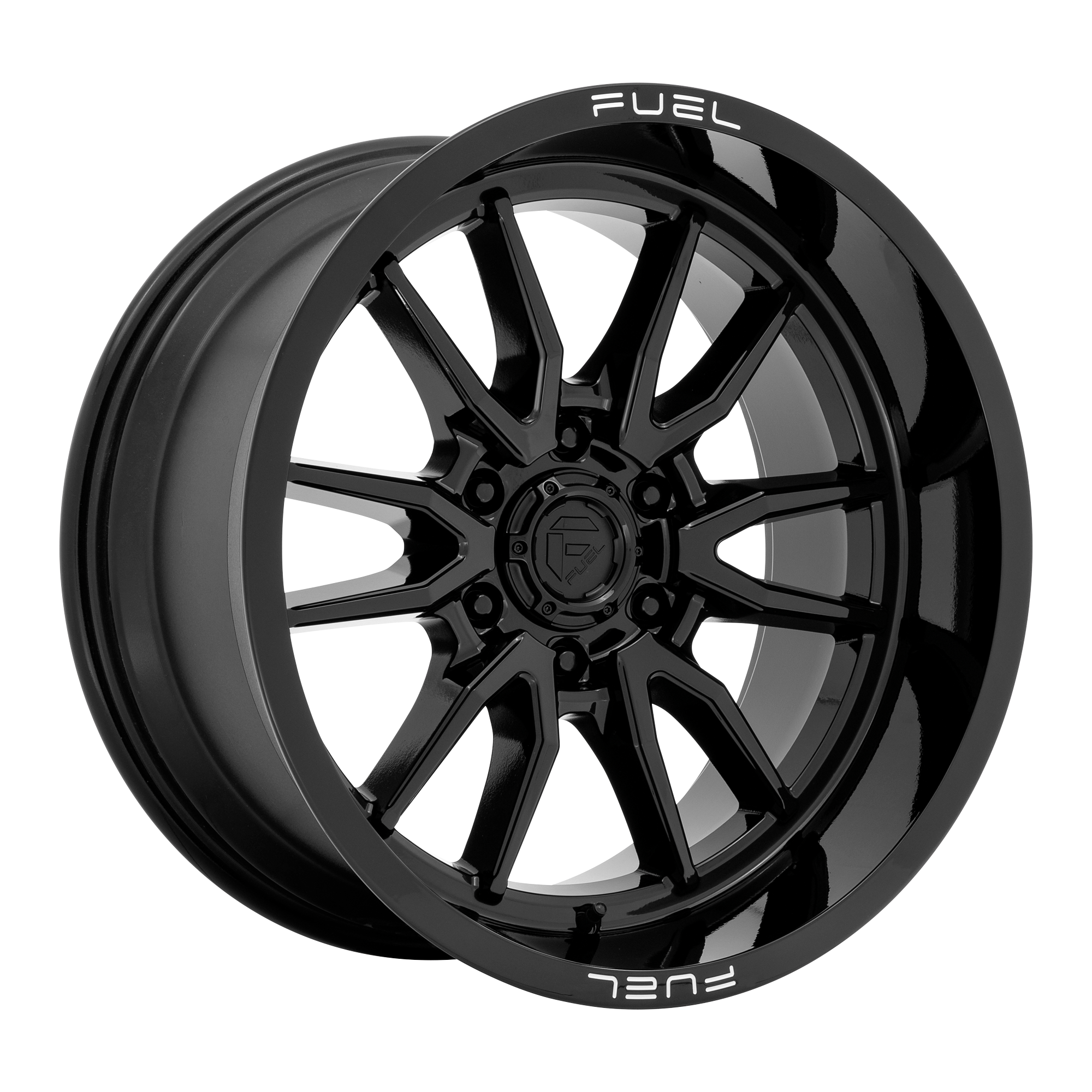 Fuel 1PC D760 CLASH – 22X12 – 8X170 – -44 mm – GLOSS BLACK