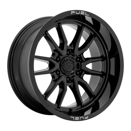Fuel 1PC D760 CLASH – 20X10 – 6X135 – -18 mm – GLOSS BLACK
