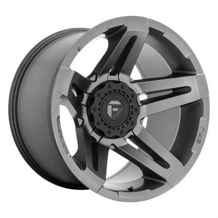 Fuel 1PC D764 SFJ – 20X12 – 5X114.3/5X127 – -44 mm – MATTE GUNMETAL