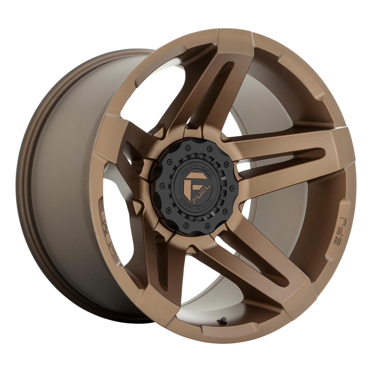 Fuel 1PC D765 SFJ – 20X12 – 5X114.3/5X127 – -44 mm – MATTE BRONZE