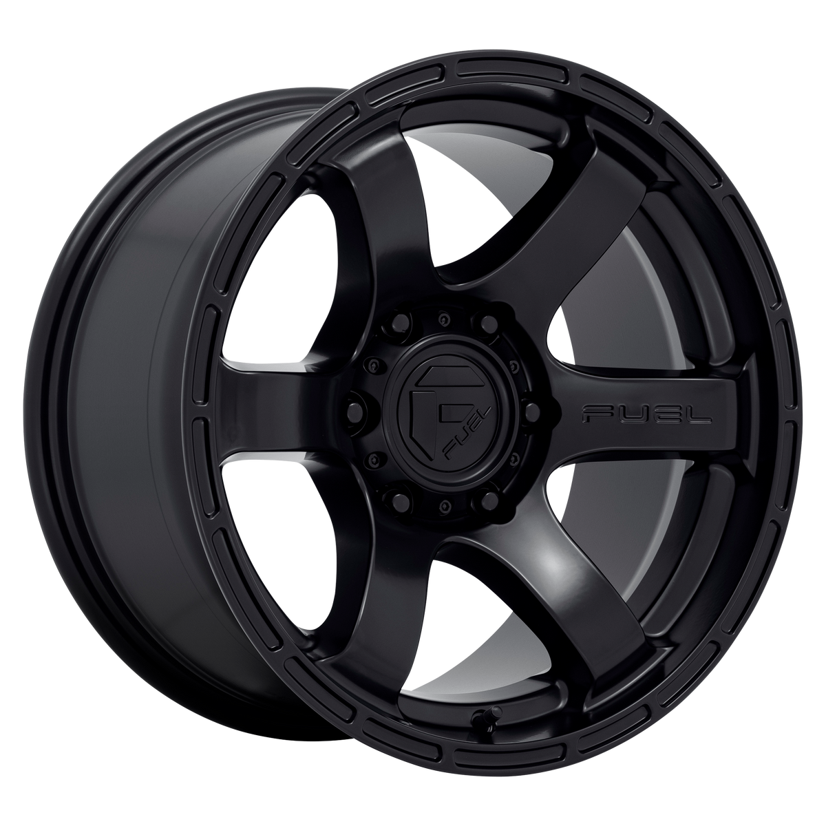 Fuel 1PC D766 RUSH – 18X9 – 6X135 – 1 mm – SATIN BLACK