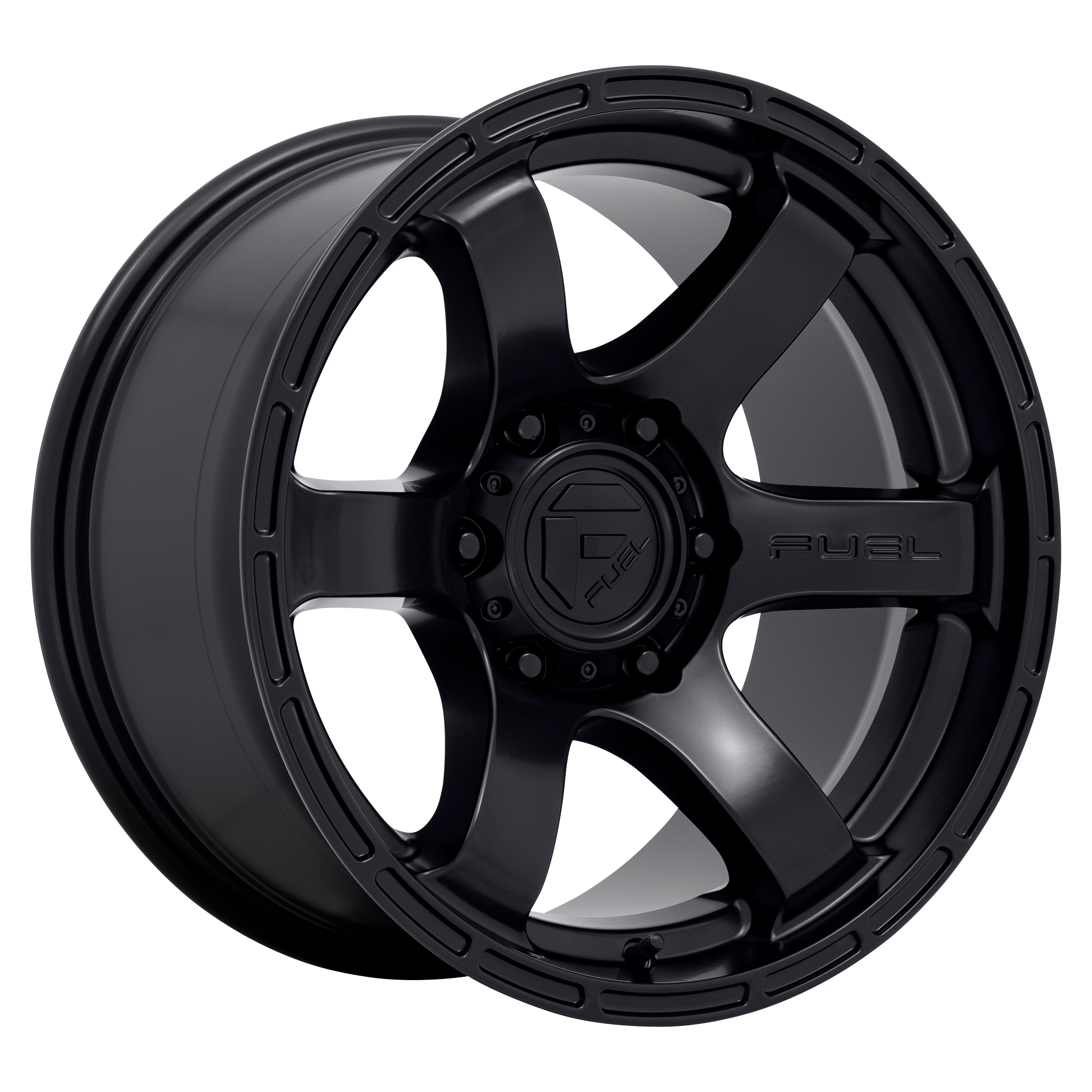 Fuel 1PC D766 RUSH – 17X9 – 6X139.7 – -12 mm – SATIN BLACK