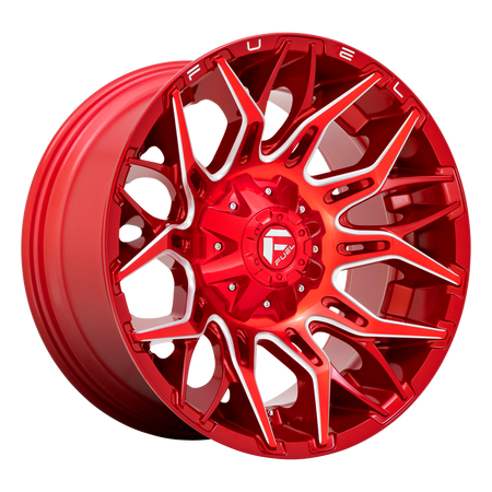 Fuel 1PC D771 TWITCH – 22X12 – 8X170 – -44 mm – CANDY RED MILLED