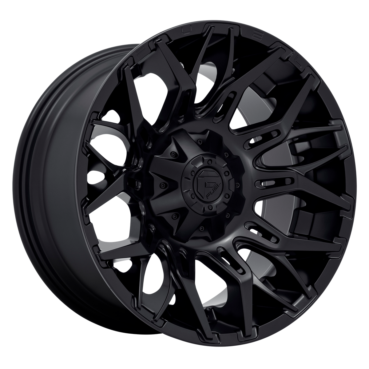 Fuel 1PC D772 TWITCH – 22X10 – 8X180 – -18 mm – BLACKOUT