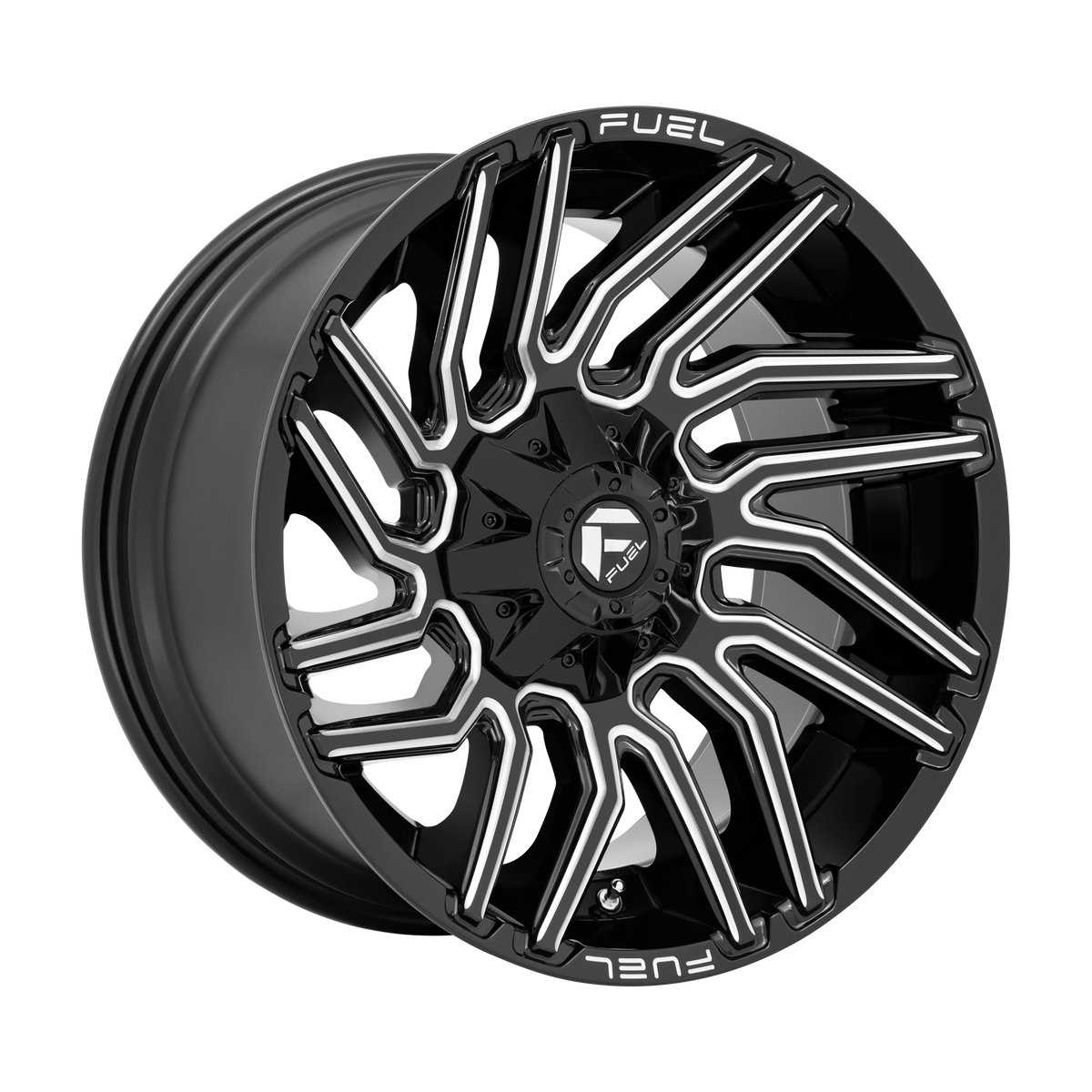 Fuel 1PC D773 TYPHOON – 22X10 – 6X135/6X139.7 – -18 mm – GLOSS BLACK MILLED