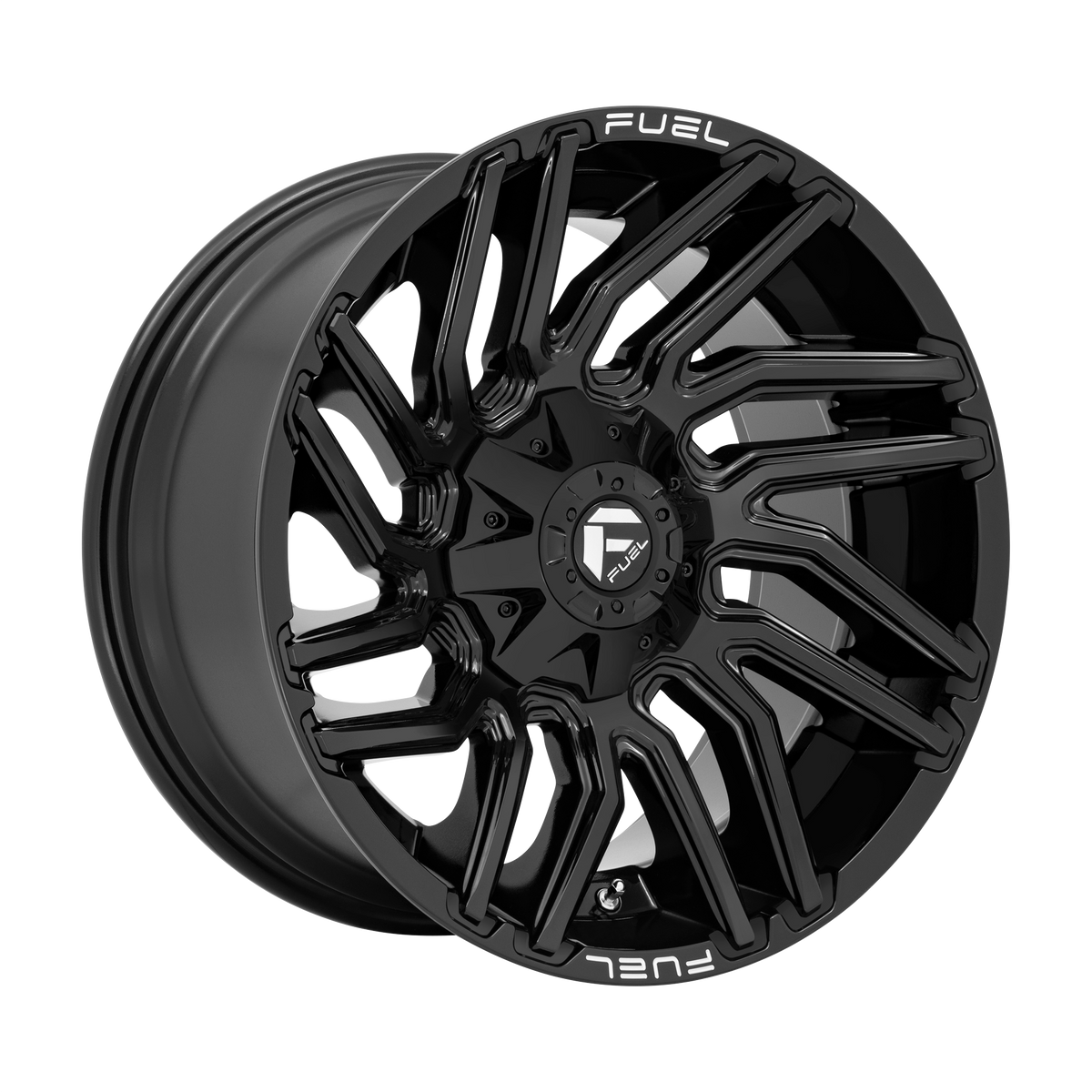 Fuel 1PC D776 TYPHOON – 22X12 – 5X114.3/5X127 – -44 mm – GLOSS BLACK
