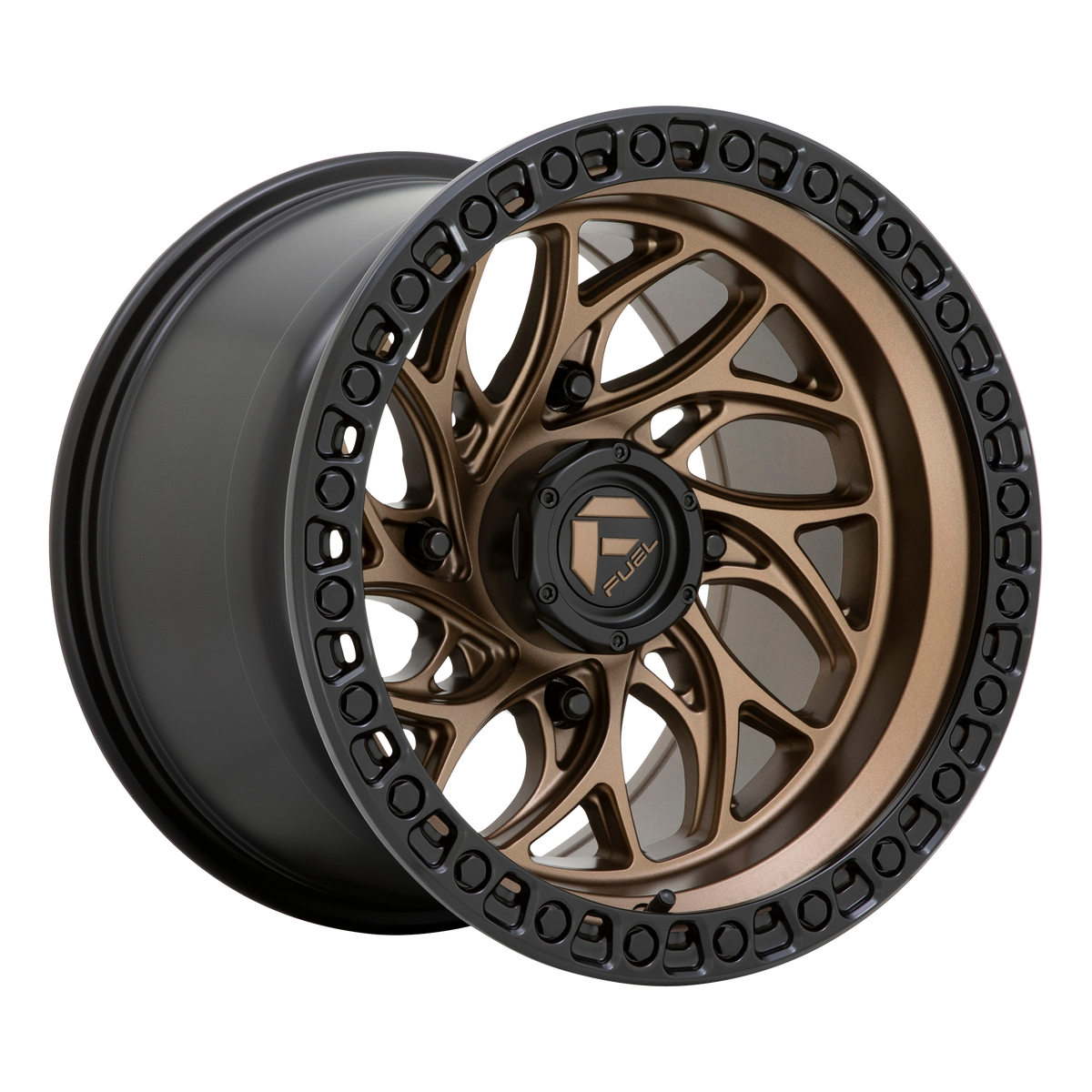 Fuel UTV D777 RUNNER UTV – 15X7 – 4X137 – 10 mm – BRONZE W/ BLACK RING