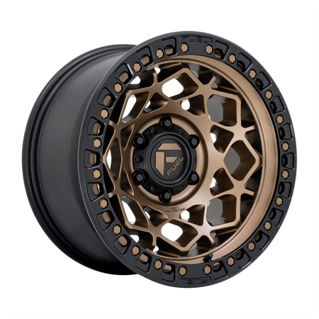 Fuel UTV D785 UNIT UTV – 15X7 – 4X137 – 10 mm – BRONZE W/ MATTE BLACK RING