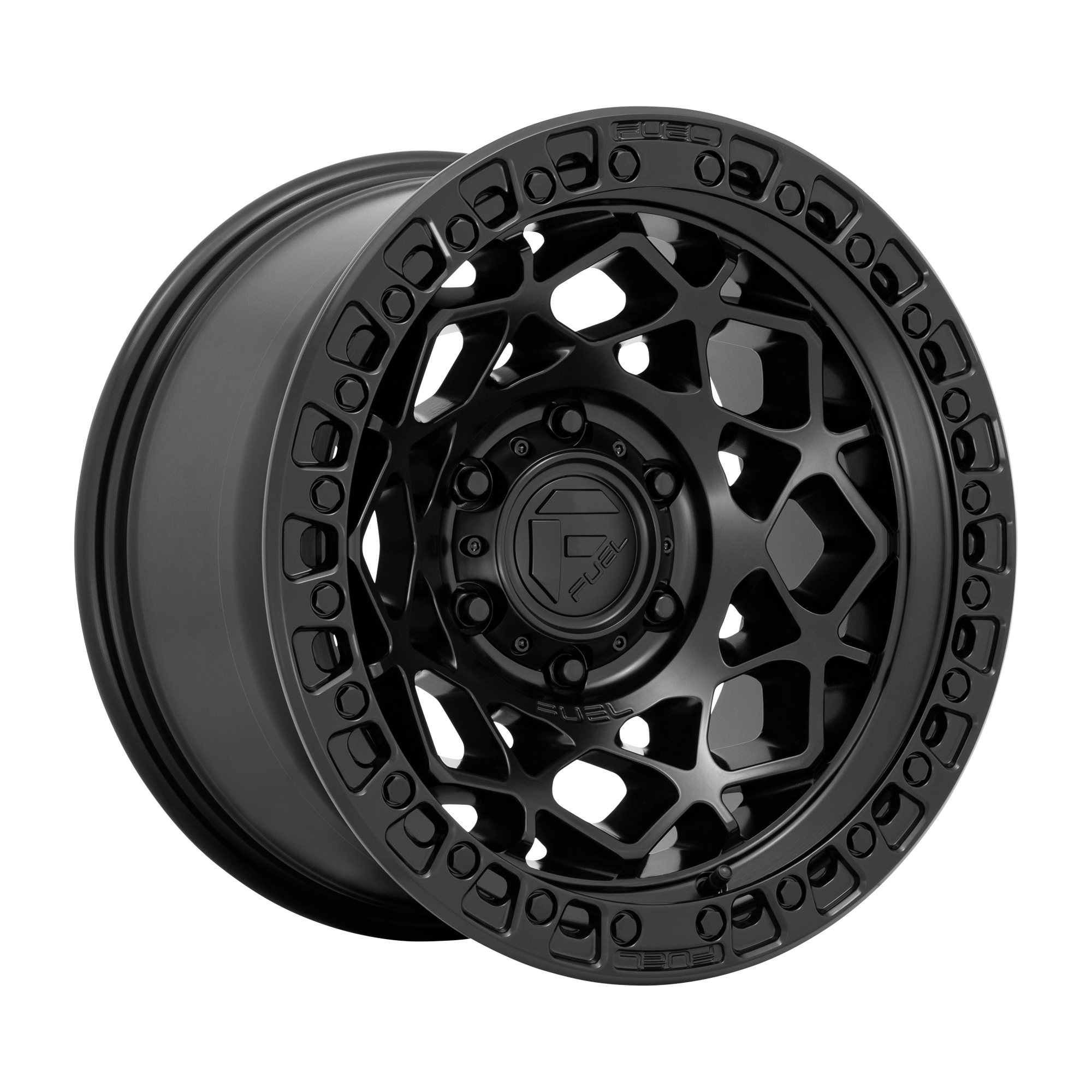 Fuel 1PC D786 UNIT – 17X9 – 5X127 – 1 mm – MATTE BLACK W/ M-BLACK RING