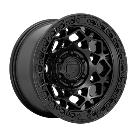 Fuel 1PC D786 UNIT – 17X9 – 5X127 – -12 mm – MATTE BLACK W/ M-BLACK RING
