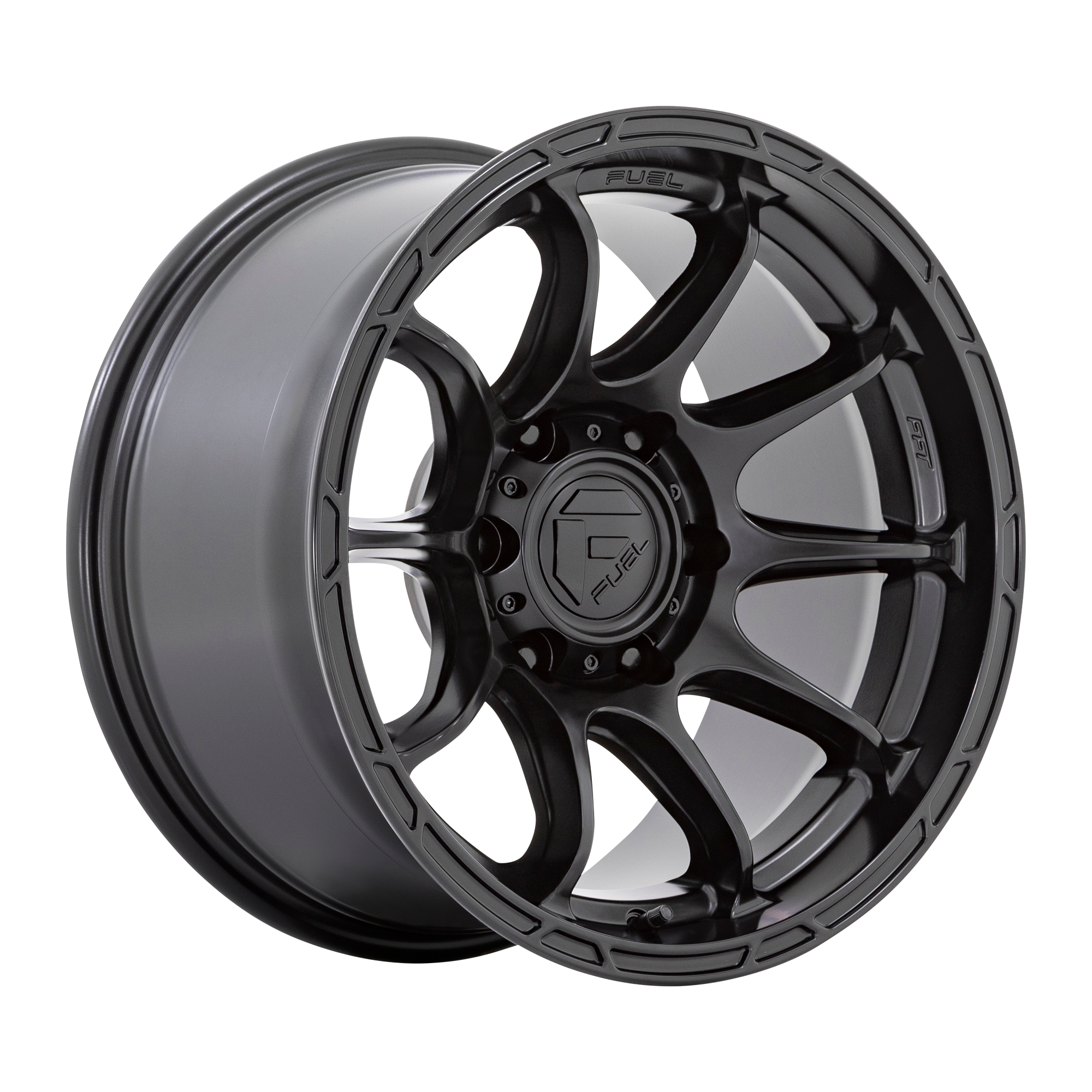 Fuel 1PC D791 VARIANT – 20X9 – 5X127 – 1 mm – MATTE BLACK