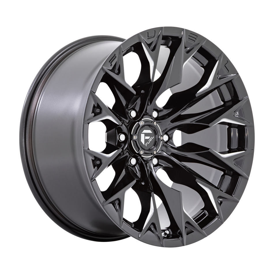 Fuel 1PC D803 FLAME – 20X9 – 6X139.7 – 20 mm – GLOSS BLACK MILLED