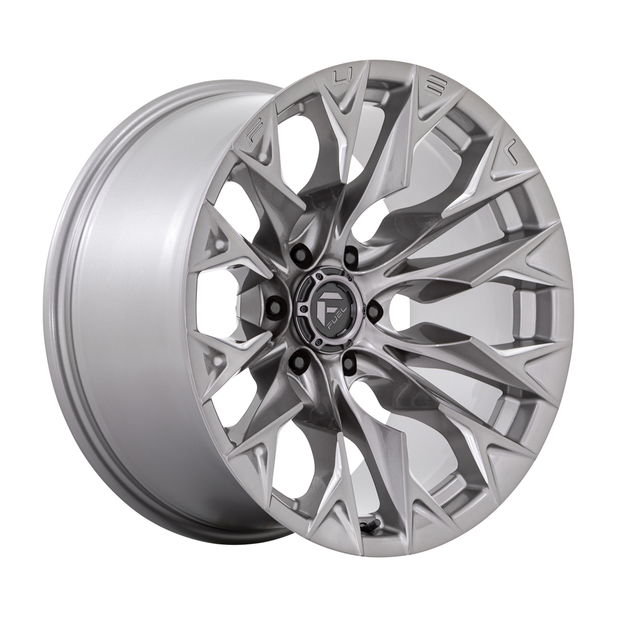 Fuel 1PC D806 FLAME – 20X10 – 5X139.7 – -18 mm – PLATINUM