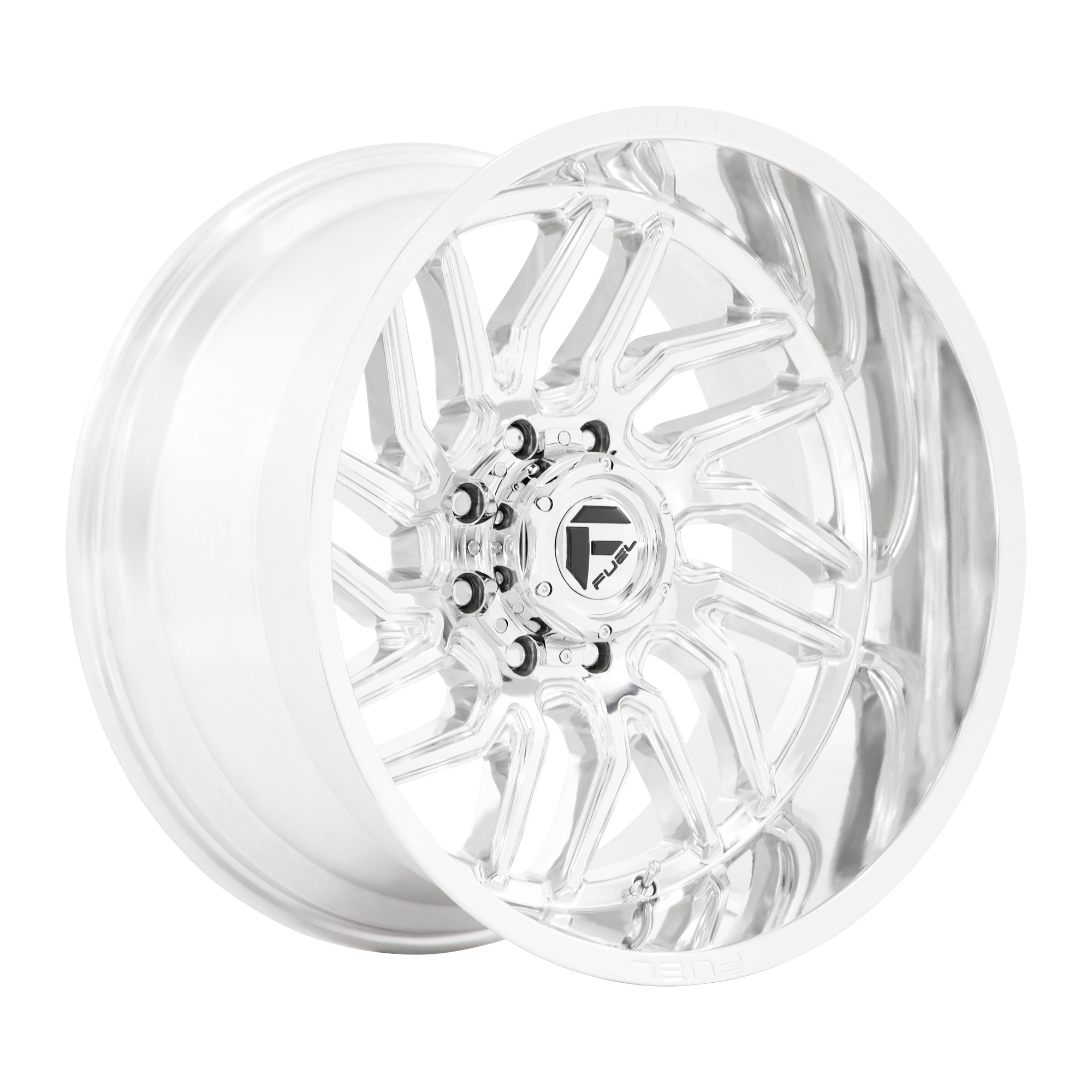 Fuel 1PC D809 HURRICANE – 22X12 – 8X165.1 – -44 mm – POLISHED MILLED