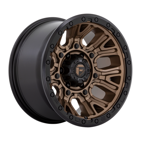 Fuel 1PC D826 TRACTION – 20X9 – 6X135 – 1 mm – MATTE BRONZE W/ BLACK RING