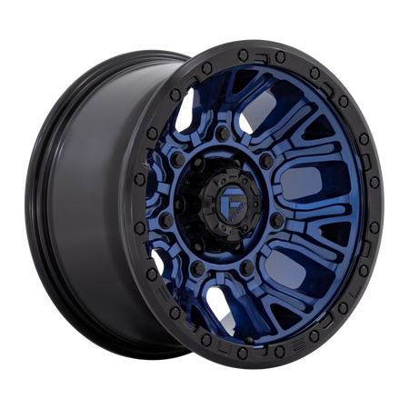 Fuel 1PC D827 TRACTION – 20X10 – 5X127 – -18 mm – DARK BLUE W/ BLACK RING