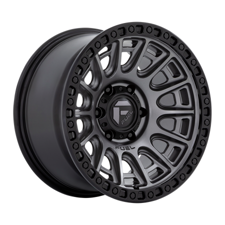 Fuel 1PC D835 CYCLE – 20X9 – 5X127 – 1 mm – MATTE GUNMETAL W/ BLACK RING