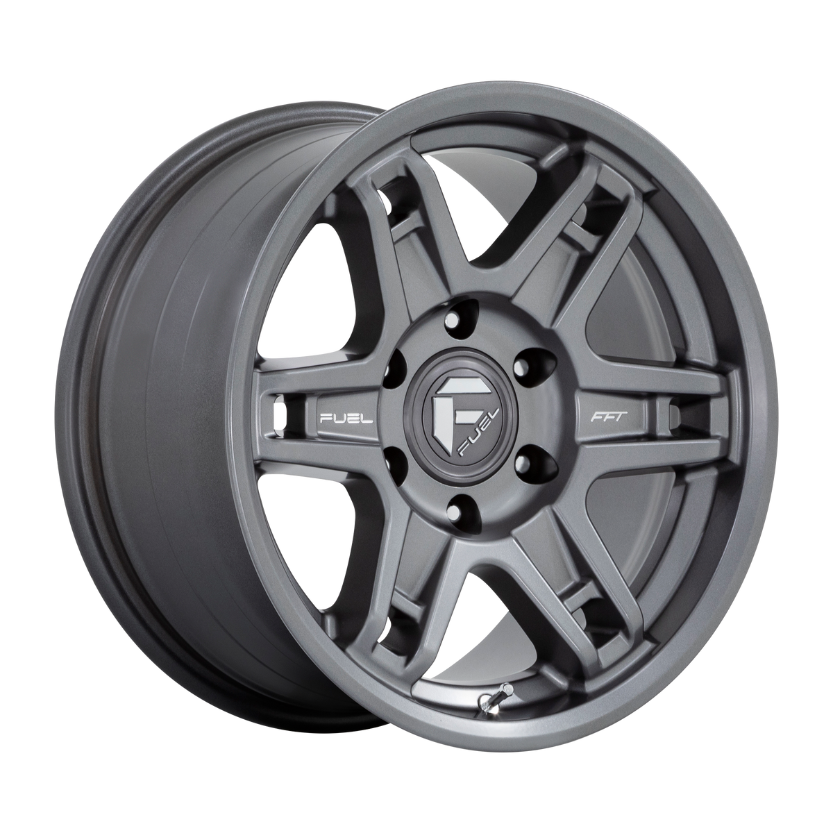 Fuel 1PC D838 SLAYER – 20X9 – 5X127 – 1 mm – MATTE GUNMETAL